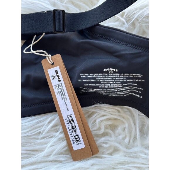 Skims Smoothing Intimates Full Coverage Lightly Lined Bra Onyx Size 34D - Picture 7 of 7